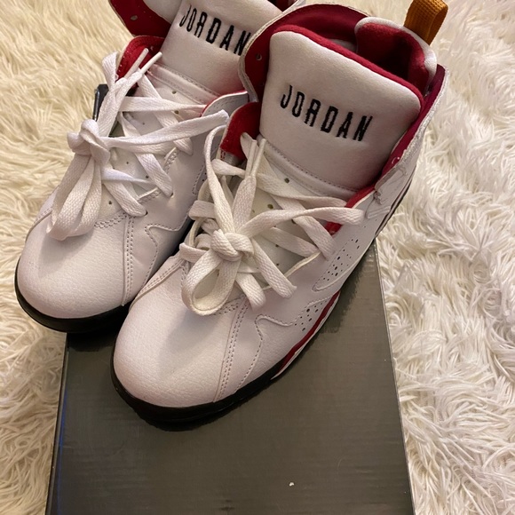 Jordan 7 Retro Cardinal - Picture 7 of 10